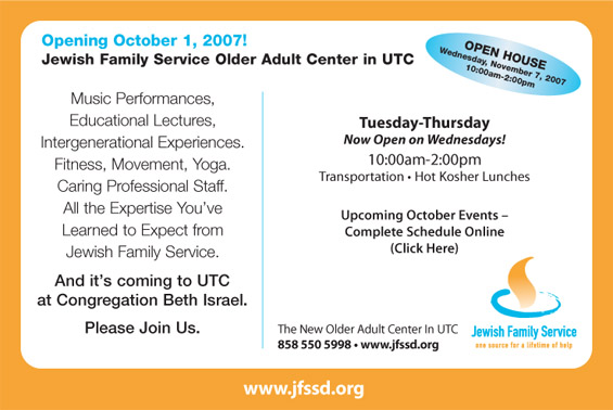 jewish family service older adult center ad